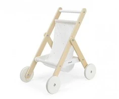 Viga Toys Medinis vežimėlis lėlėms