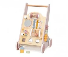 Viga Toys Medinis rožinis stumdukas PolarB