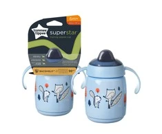 TOMMEE TIPPEE mokomasis puodelis TT 1X SIPPEE, 6mėn+, 240 ml, mėlynas, 448009