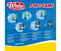 Hipo WAHU pripučiamas vandens žaidimas 5-in-1 Game, 920759002