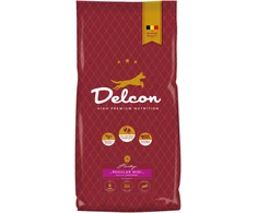Delcon Visavertis pašaras suaugusiems šunims REGULAR MINI su vištiena, mažų veislių / 12 kg
