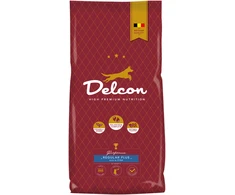 Delcon Visavertis pašaras suaugusiems šunims REGULAR PLUS su žuvimi / 3kg