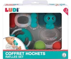 LUDI kūdikio barškučių rinkinys