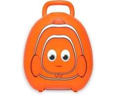 Mokomasis nešiojamas naktipuodis My Carry Potty, žuvelė, oranžinės spalvos