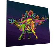Splat Planet tapyba pagal skaičius, STEGOZAURAS 30x40 cm