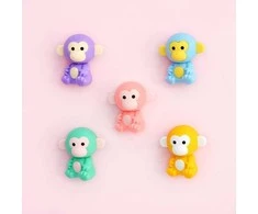 IWAKO trintukų- dėlionių rinkinys "Colorz Monkey" ER-GLB005