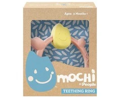 „Mochi“ kramtukas – žiedelis iš natūralių ryžių / Amžius: 3 mėn +
