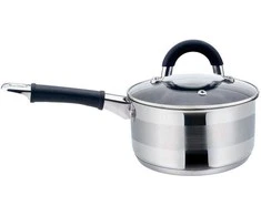 King Hoff Kinghoff KH-1256 18 cm daugiasluoksnis nerūdijančio plieno puodas su dangčiu