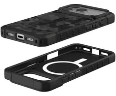 Urban Armor Gear Dėklas UAG Pathfinder Magsafe,Midnight Camo SE - iPhone 17 Pro