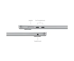 Nešiojamas kompiuteris MacBook Air 15" Apple M3 8C CPU 10C GPU/8GB/512GB SSD/Sidabrinis/SWE (Pažeista pakuotė)