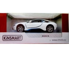 KiNSMART automobilis, BMW i8, baltas