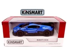 KiNSMART automobilis, Bugatti Divo, mėlynas