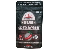 Poppamies Prieskonių mišinys "Sriracha RUB", 200g.