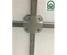 Meistro Kodas Arkinis šiltnamis KLASIKA TUBE 24 m2 6 mm danga 3 x 8 m (24 m2)