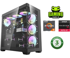 Stacionarus žaidimų kompiuteris Varlė Gaming | AMD Ryzen 5 9600X + RX 9070XT 16gb | 32 GB DDR5 | 1 TB M.2 NVMe