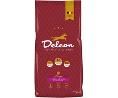 Delcon Visavertis pašaras suaugusiems šunims REGULAR MINI su vištiena, mažų veislių / 12 kg