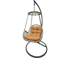 Pagalvė krėslams-sūpynėms FC1073 ir FC1074 112x83x12cm tamsiai ruda