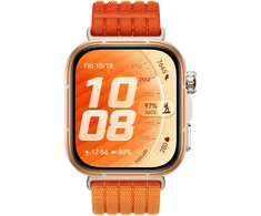 HUAWEI WATCH FIT 5 Pro Gradient Orange Nylon Strap