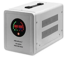 QOLTEC 50720 Nepertraukiamo maitinimo šaltinis Pure Sine Wave UPS 800VA 560W Pilkas