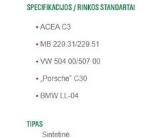 VARIKLIŲ ALYVA „CASTROL EDGE LONG LIFE 5W-30 1L