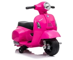 Lean Cars Elektrinis motoroleris vaikams Vespa GTS 300 Mini, rožinis