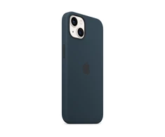 Apple iPhone 13 Silikoninis dėklas su MagSafe, Mėlynas (Abyss Blue)