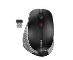 CHERRY MW 8C ERGO - Pelė - 2.4 GHz, Bluetooth 4.0 - Juodas