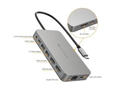 Apple „Hyper Drive Dual HDMI 10-in1 Travel Dock“, skirtas „MacBook“.