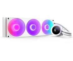 NZXT Kraken Plus 360 RGB AiO Vanduo Cooling – 360mm, baltas