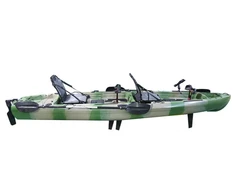 Dvivietė žvejybinė minama baidarė AMBER CARP TANDEM 13.5, 410 x 90 x 39 cm