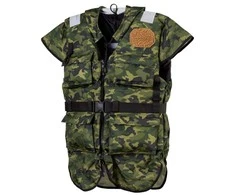 Palaikymo liemenė žvejams AQUARIUS ANGLER PRO, XXL, CAMO