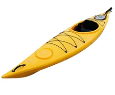 Vienvietė baidarė AMBER MOLAKE 11.5 WR, Su vairo sistema, 355 x 63 x 36 cm, LDPE, Geltona
