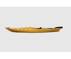 Vienvietė baidarė AMBER MOLAKE 11.5 WR, Su vairo sistema, 355 x 63 x 36 cm, LDPE, Geltona