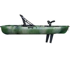 Vienvietė minama žvejybinė baidarė AMBER BOGA 8.4, FLAP pedal, 256 x 88 x 33 cm, Camo, HDPE