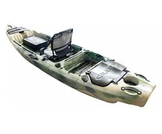 Vienvietė žvejybinė baidarė AMBER BLAZE 12.9 396 x 92 x 35 cm, Camo