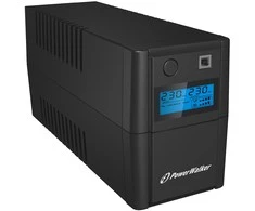Bluewalker Power Walker UPS LINE-INTERACTIVE 850VA, 4X IEC, RJ11 IN/OUT, USB, LCD
