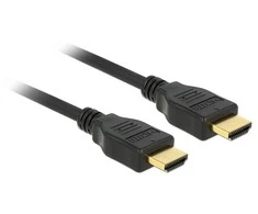 DELOCK kabelis didelės spartos HDMI su eternetu HDMI A kištukas > HDMI A vyriškas 4K 2 m