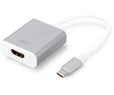 Assmann Electronic DIGITUS DA-70836 grafinis adapteris HDMI 4K 30Hz UHD prie USB 3.0 Type C su garso aliuminio