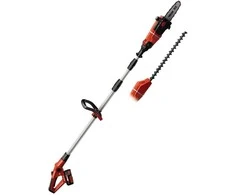 Akumuliatorinė aukštapjovė - gyvatvorių žrklės Einhell GE-HC 18 LI T Kit