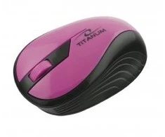 Belaidė pelė Titanum TM114P, rožinė