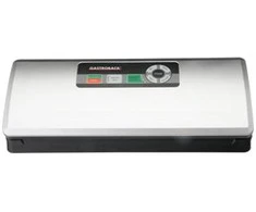 Vakuumatorius Gastroback Design Vacuum Sealer Plus, Juodas/sidabrinis, 10 maišelių