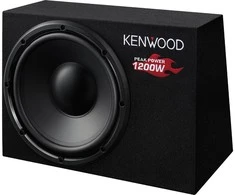 KENWOOD, KSC-W1200B, 1200W, 30cm žemų dažnių kolonėlė