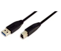 Kabelis USB LogiLink USB 3.0 A/B, 3m (CU0025)