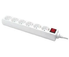 Logilink Socket Outlet 6 krypčių, 1,5 m