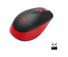 Belaidė pelė Logitech M190, raudonos spalvos