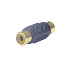 AV adapteris MicroConnect RCA (Cinch) - RCA (Cinch) juoda (AUDAGG)