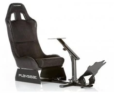 Žaidimų kėdė lenktynėms Playseat Evolution Alcantara, Juoda