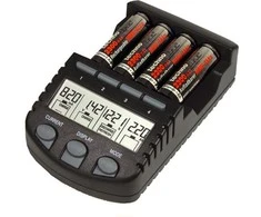 Technoline NiCd.NiMH AAA.AA akum.įkroviklis su LCD indikatoriumi BC-700