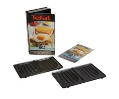 Snack Collection Tefal XA800112 Sumuštinių kepimo plokštės, Juodos spalvos
