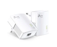 TP-LINK | Gigabit Powerline Starter Kit | TL-PA7017 RINKINYS | 10/100/1000 Mbit/s | Ethernet LAN (RJ-45) jungtys 1 | Nėra „Wi-Fi“ | Duomenų perdavimo sparta (maks.) 1000 Mbit/s | Papildomas lizdas